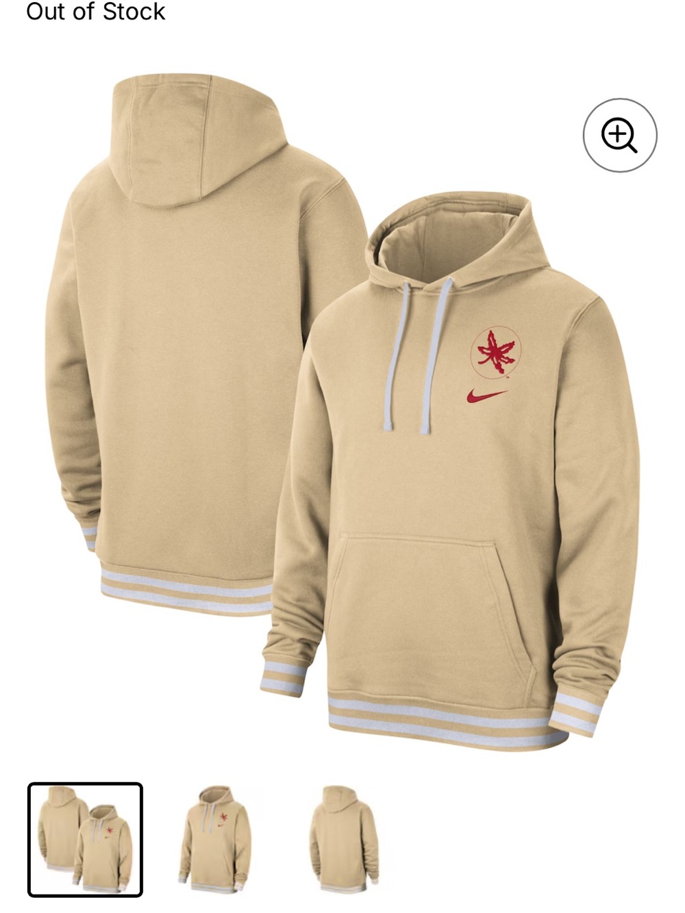Ohio State Buckeyes Nike hoodie